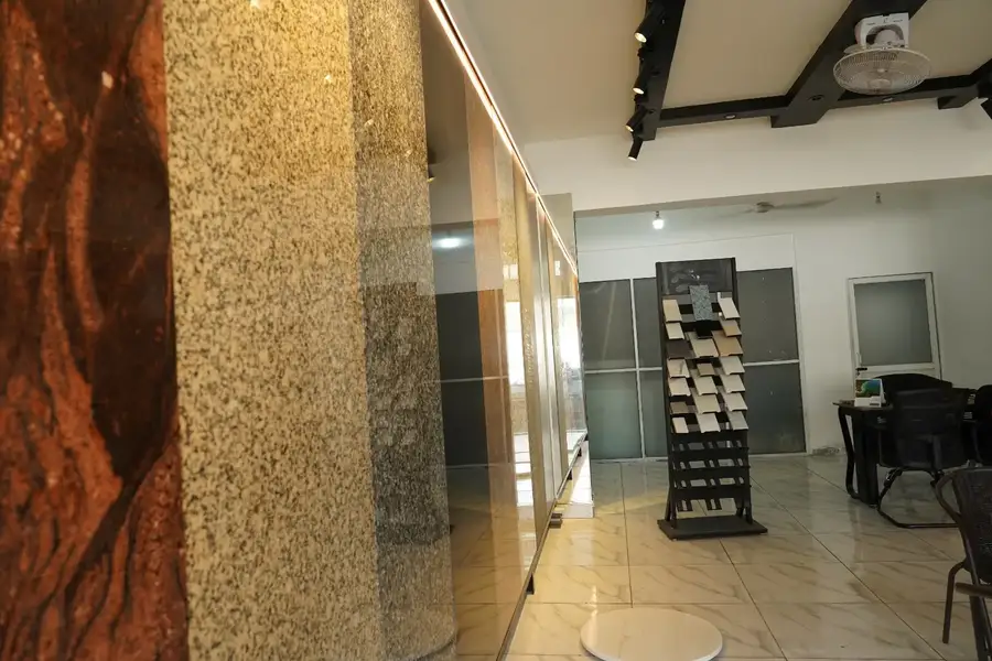 Inside The Stone Gallery showroom